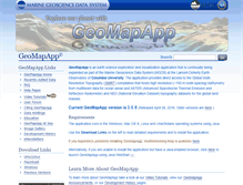Tablet Screenshot of geomapapp.org